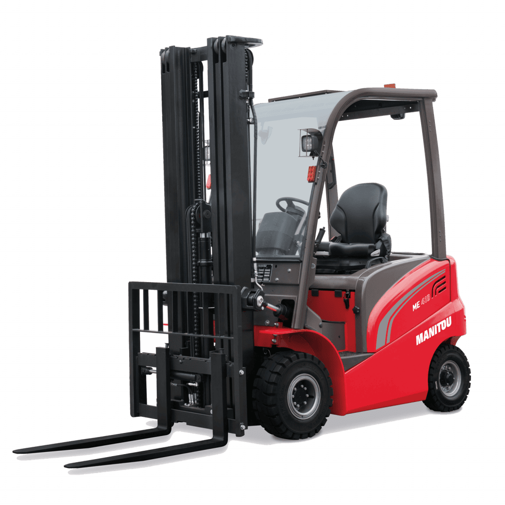 Schuifwagenheftruck van Manitou voor materieelverplaatsing en logistieke oplossingen.