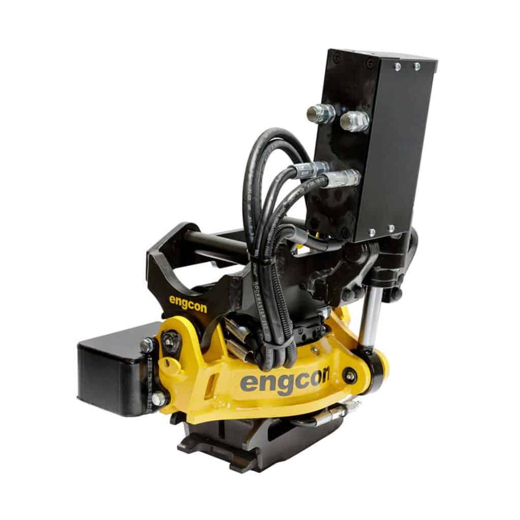 Hydraulisch breukhamer voor bodembewerking en machineonderdelen Van Engcon.