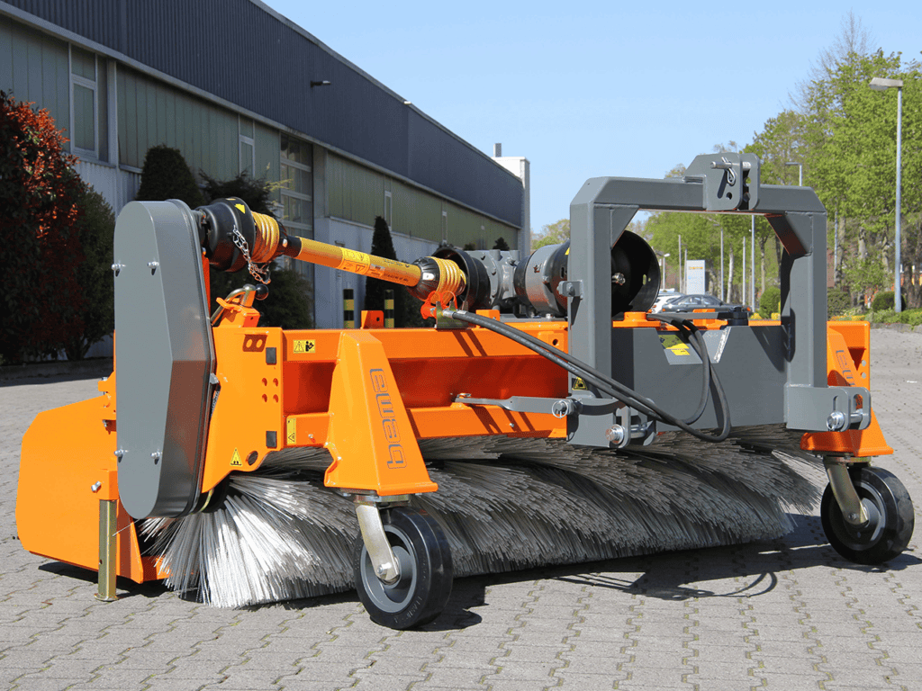 Stofzuigmachine voor industriële reiniging op buitenoppervlakten, optimaal voor zwaar schoonmaakwerk.