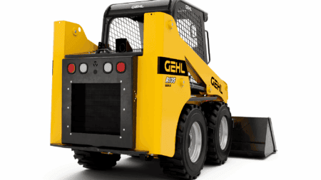Efficiënte Gehl skid steer loader met innovatieve ontwerp en krachtige prestaties.