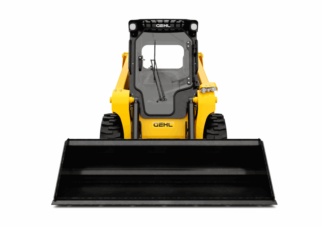 Mini graafmachine GEHL voor grond- en bouwwerkzaamheden.