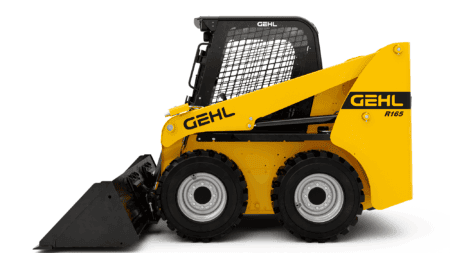 Zweedskraalmachine in geel en zwart, compact en krachtig voor bouw- en graafwerkzaamheden.