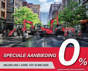 Yanmar 0% lease actie