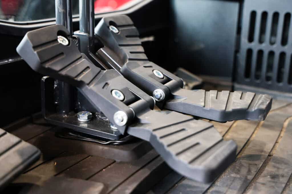 Rubber automatten met anti-slip profiel voor veiligheid en comfort.