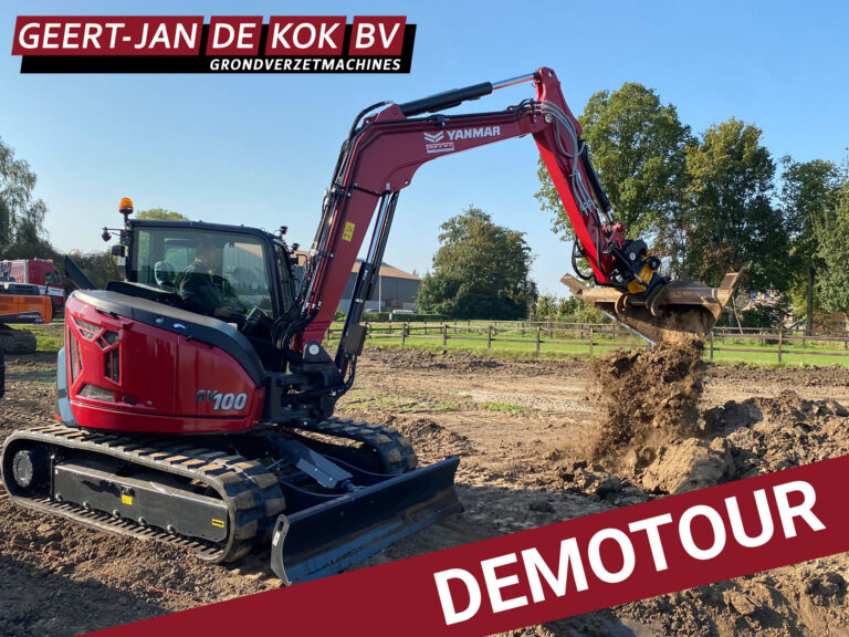 DEMOTOUR met de Yanmar SV100-7
