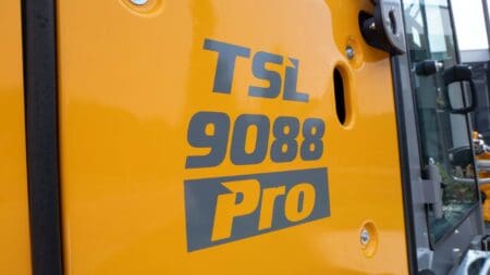 Schothersteller TSL 9088 PRO op een bouwmachine of voertuig voor bouw en industrie.