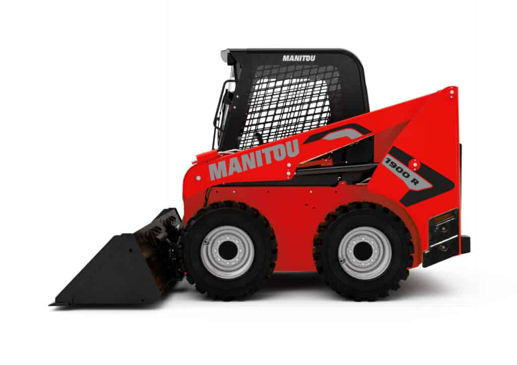 Kleinursmachine op bouwplaats, optimaal voor grondverzet en material handling.