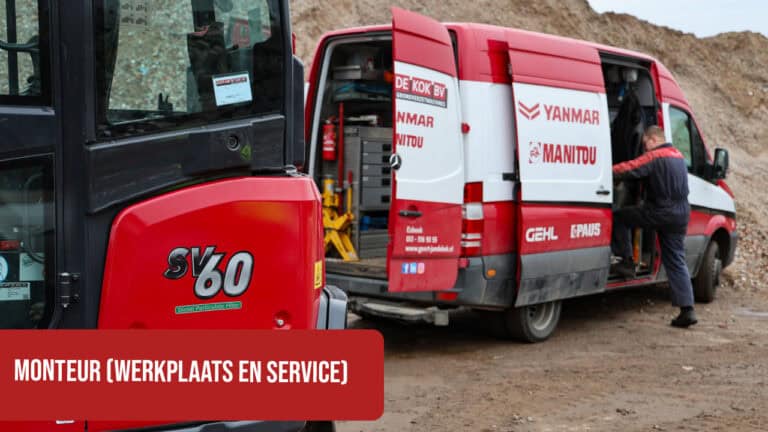 Monteur (Werkplaats en Service)