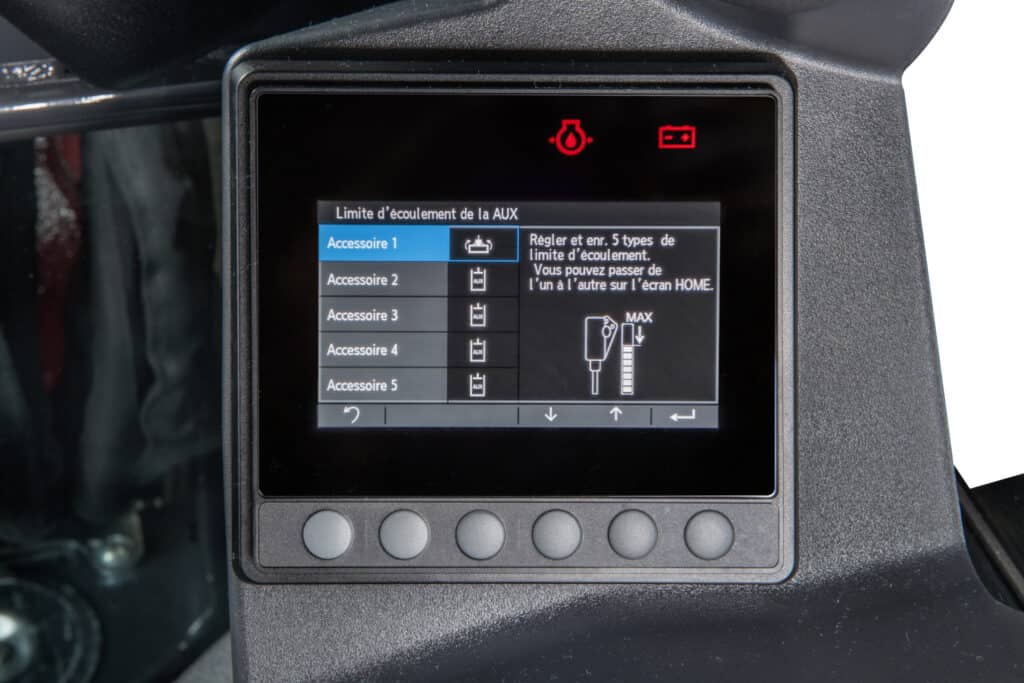 Veiligheid en bediening van technische apparatuur op een machine of voertuig.