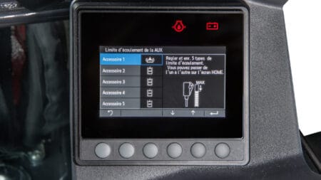 Veiligheid en bediening van technische apparatuur op een machine of voertuig.